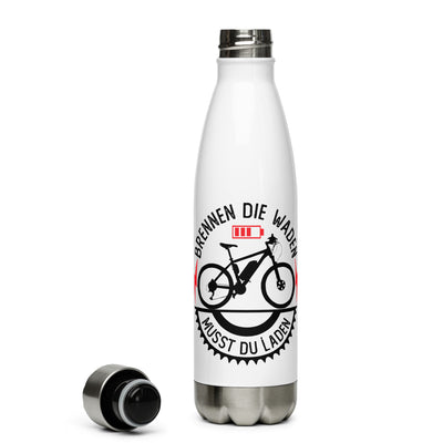 Brennen Die Waden Musst Du Laden - Edelstahl Trinkflasche e-bike Default Title