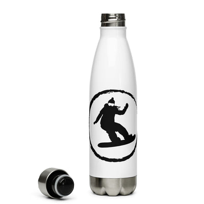 Kreis Und Snowboarden - Edelstahl Trinkflasche snowboarden Default Title