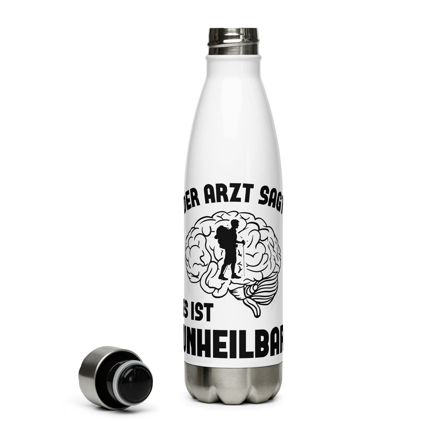 Der Arzt Sagt Es Ist Unheilbar - Edelstahl Trinkflasche wandern Default Title