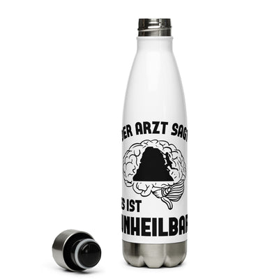 Der Arzt Sagt Es Ist Unheilbar 1 - Edelstahl Trinkflasche klettern Default Title