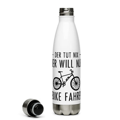 Der Tut Nix Der Will Nur Ebike Fahren - Edelstahl Trinkflasche e-bike Default Title