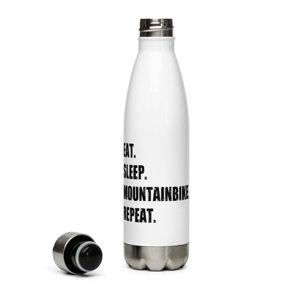 Eat Sleep Mountainbike Repeat - Edelstahl Trinkflasche mountainbike Default Title