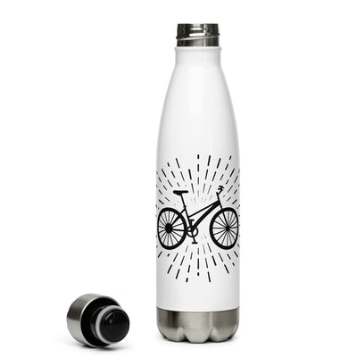 Feuerwerk Und Radfahren - Edelstahl Trinkflasche fahrrad Default Title