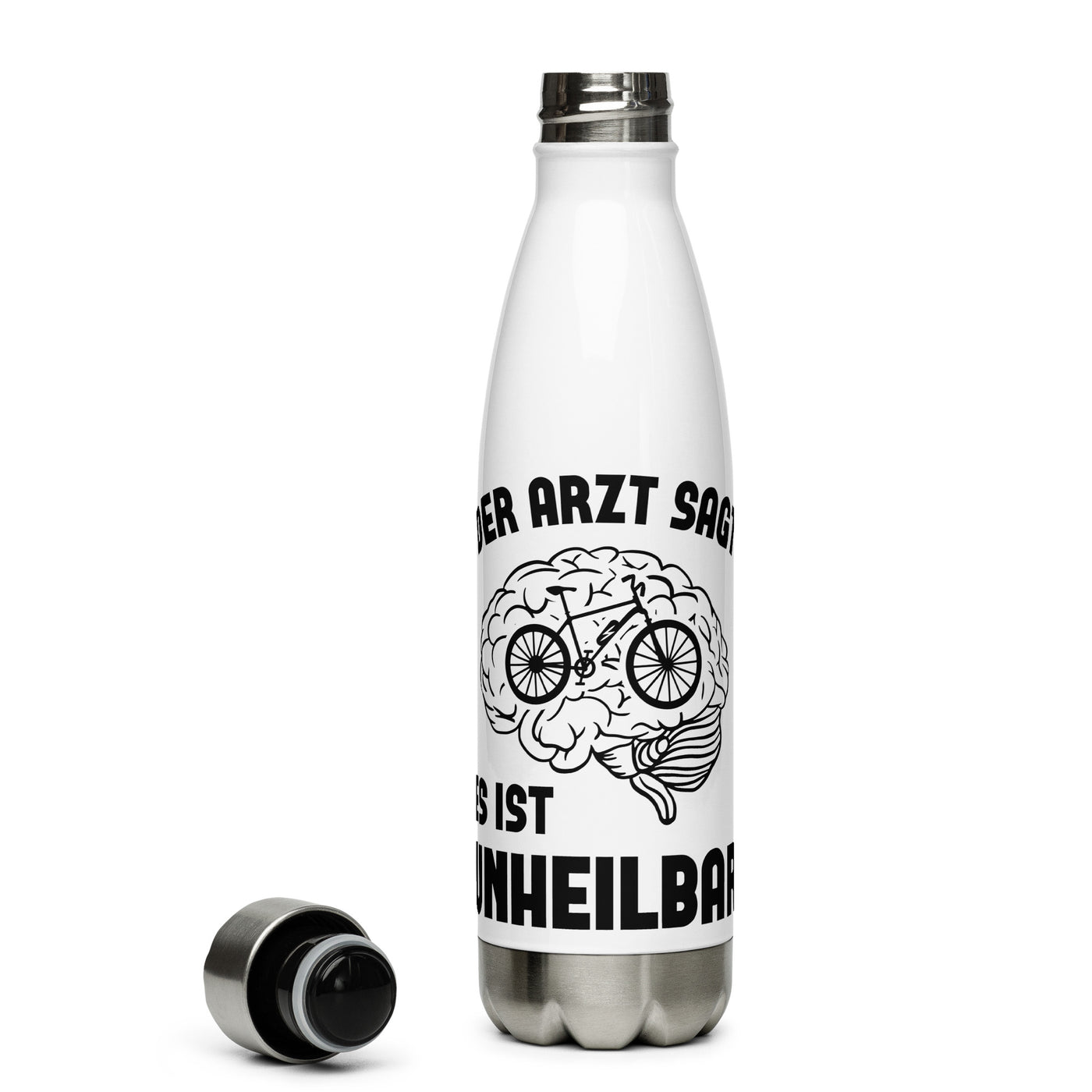 Der Arzt Sagt Es Ist Unheilbar - Edelstahl Trinkflasche e-bike Default Title