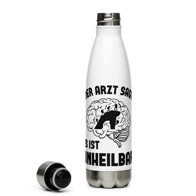 Der Arzt Sagt Es Ist Unheilbar - Edelstahl Trinkflasche klettern Default Title