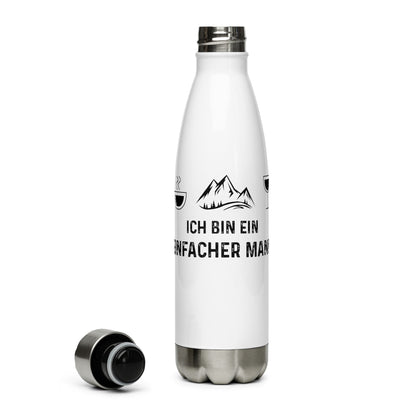 Ich Bin Ein Einfacher Mann - Edelstahl Trinkflasche berge Default Title