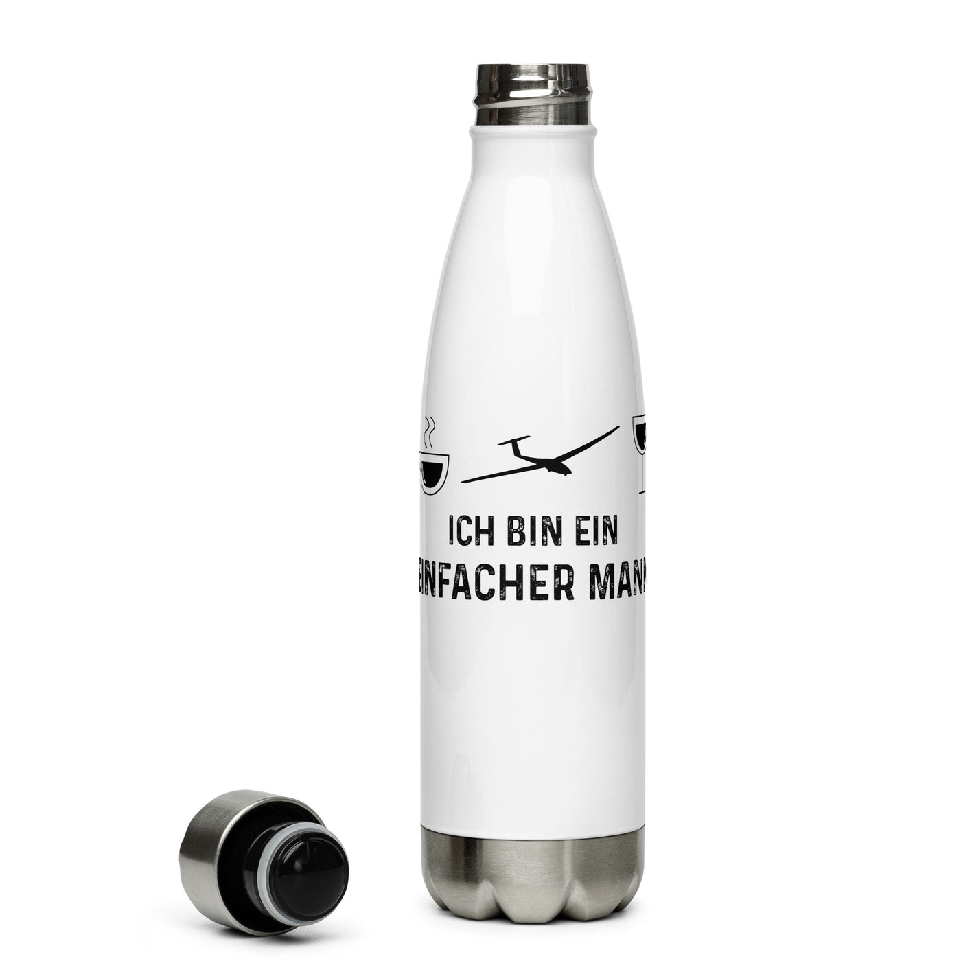 Ich Bin Ein Einfacher Mann - Edelstahl Trinkflasche berge Default Title