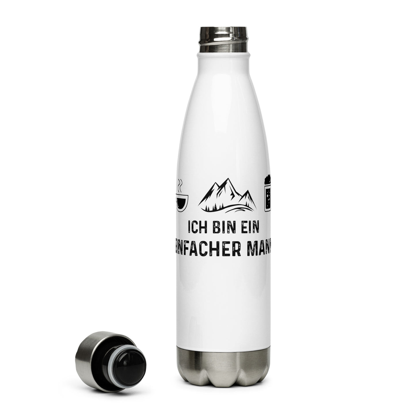 Ich Bin Ein Einfacher Mann - Edelstahl Trinkflasche berge Default Title