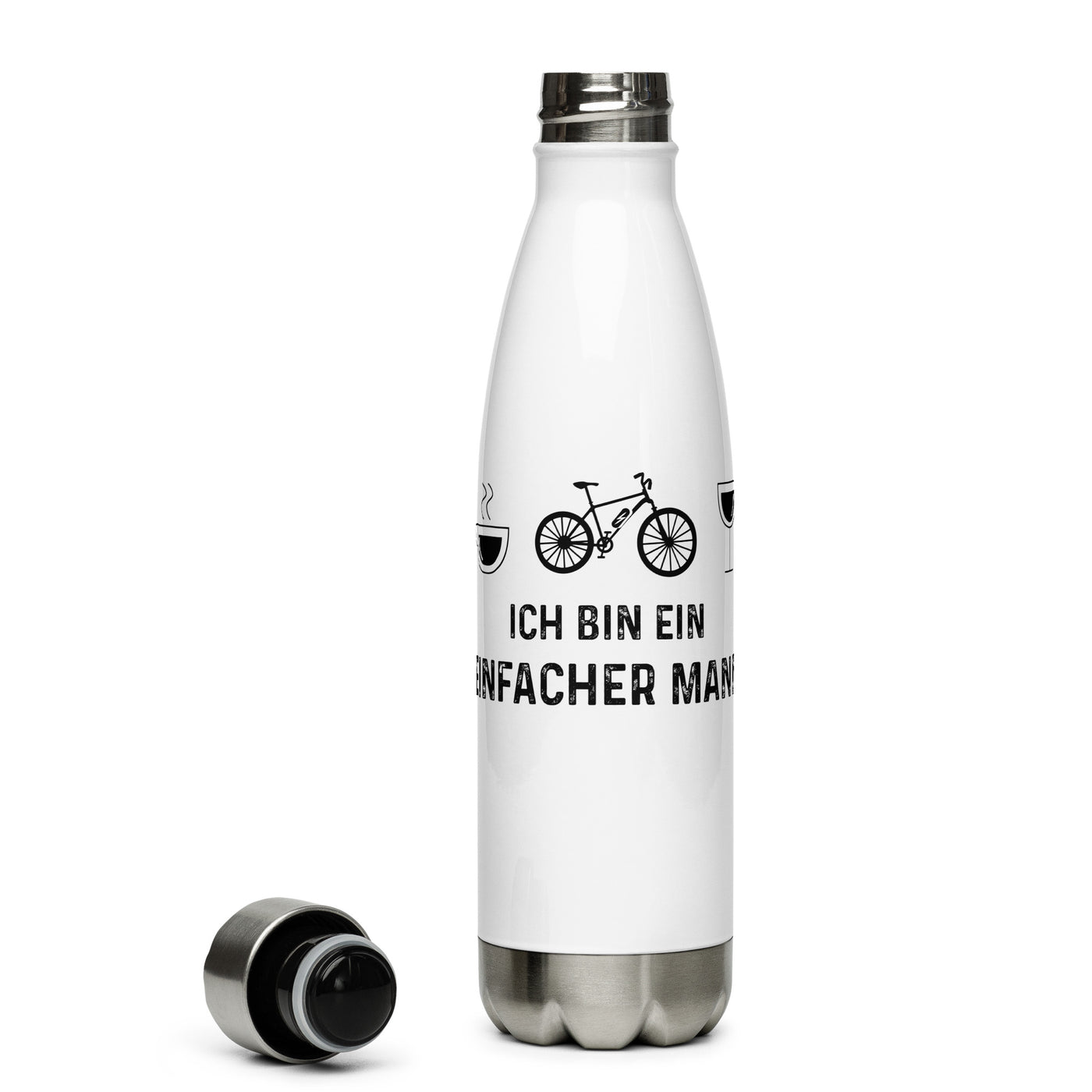 Ich Bin Ein Einfacher Mann - Edelstahl Trinkflasche e-bike Default Title