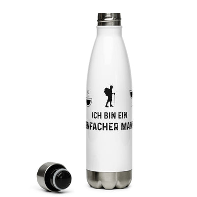 Ich Bin Ein Einfacher Mann - Edelstahl Trinkflasche wandern Default Title