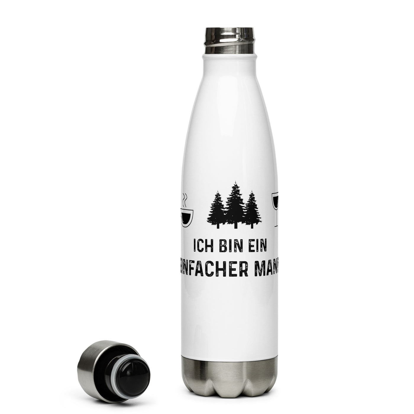 Ich Bin Ein Einfacher Mann 3 - Edelstahl Trinkflasche camping Default Title