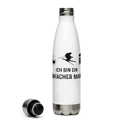 Ich Bin Ein Einfacher Mann - Edelstahl Trinkflasche ski Default Title