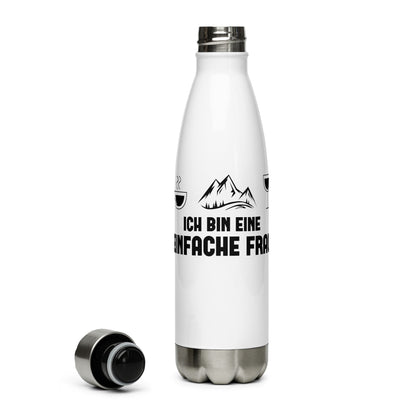 Ich Bin Eine Einfache Frau - Edelstahl Trinkflasche berge Default Title