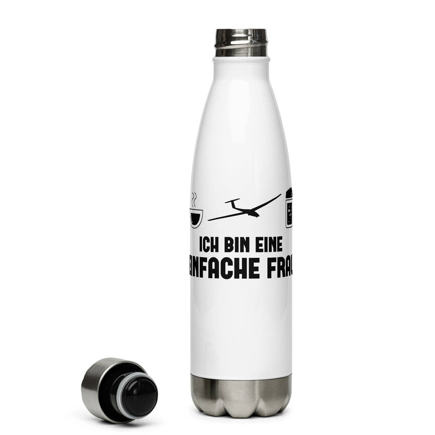 Ich Bin Eine Einfache Frau - Edelstahl Trinkflasche berge Default Title