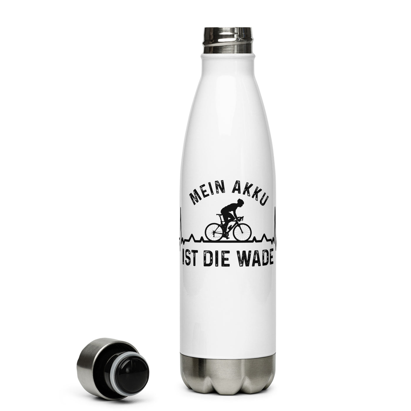 Mein Akku Ist Die Wade 3 - Edelstahl Trinkflasche fahrrad Default Title