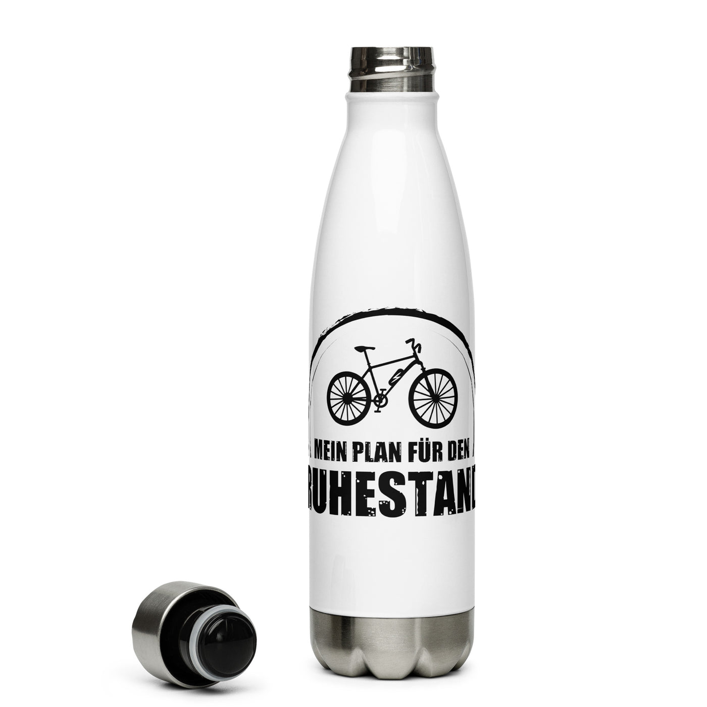 Mein Plan Fur Den Ruhestand - Edelstahl Trinkflasche e-bike Default Title