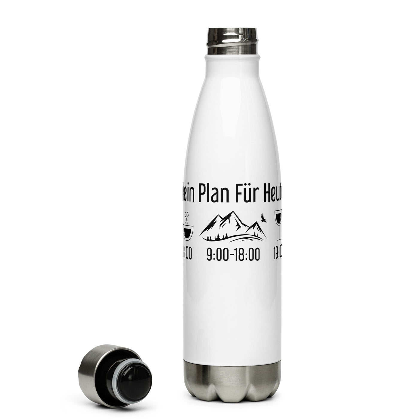 Mein Plan Für Heute - Edelstahl Trinkflasche berge Default Title