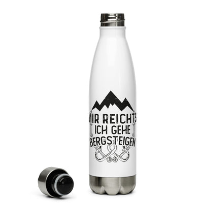 Mir Reichts Ich Geh Bergsteigen - Edelstahl Trinkflasche berge klettern Default Title