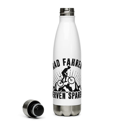 Rad Fahren Nerven Sparen - Edelstahl Trinkflasche fahrrad Default Title