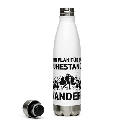 Plan Für Den Ruhestand - Wandern - Edelstahl Trinkflasche wandern Default Title