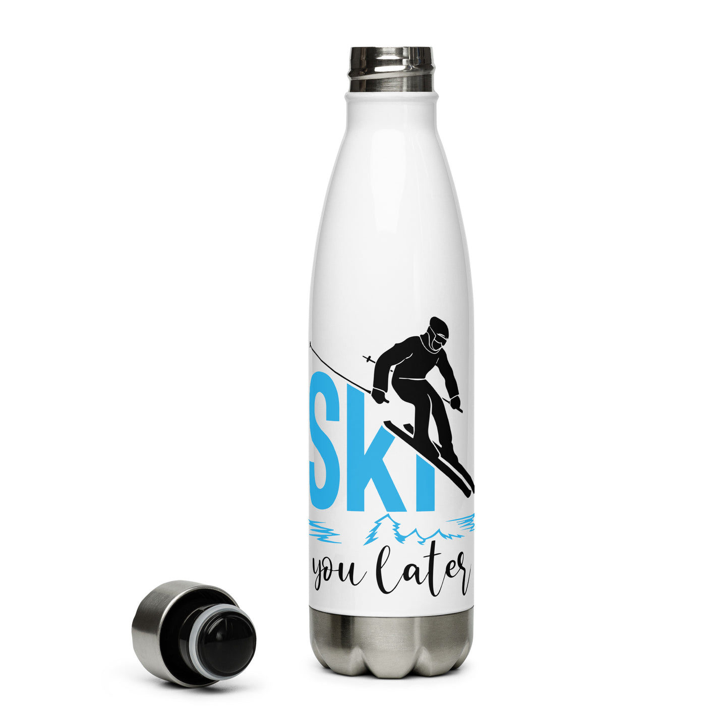 Ski You Later - (S.K) - Edelstahl Trinkflasche klettern Default Title