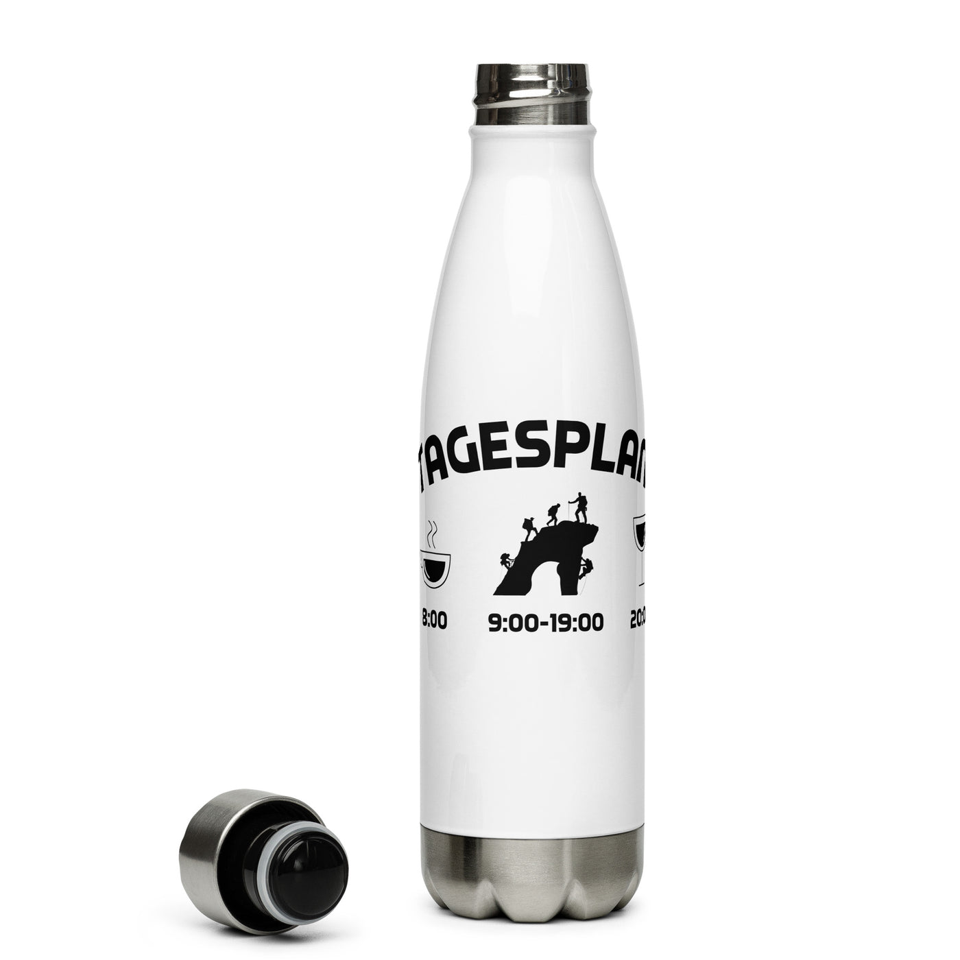 Tagesplan - Edelstahl Trinkflasche klettern Default Title