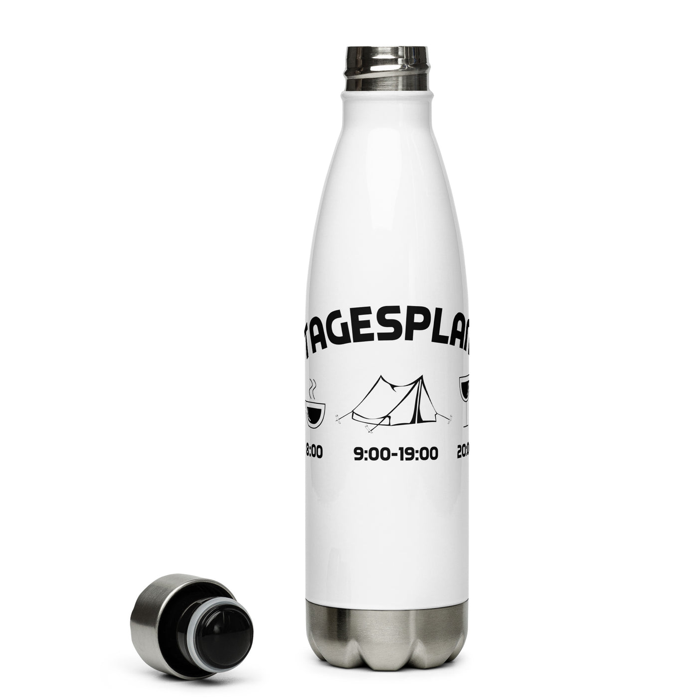 Tagesplan 1 - Edelstahl Trinkflasche camping Default Title