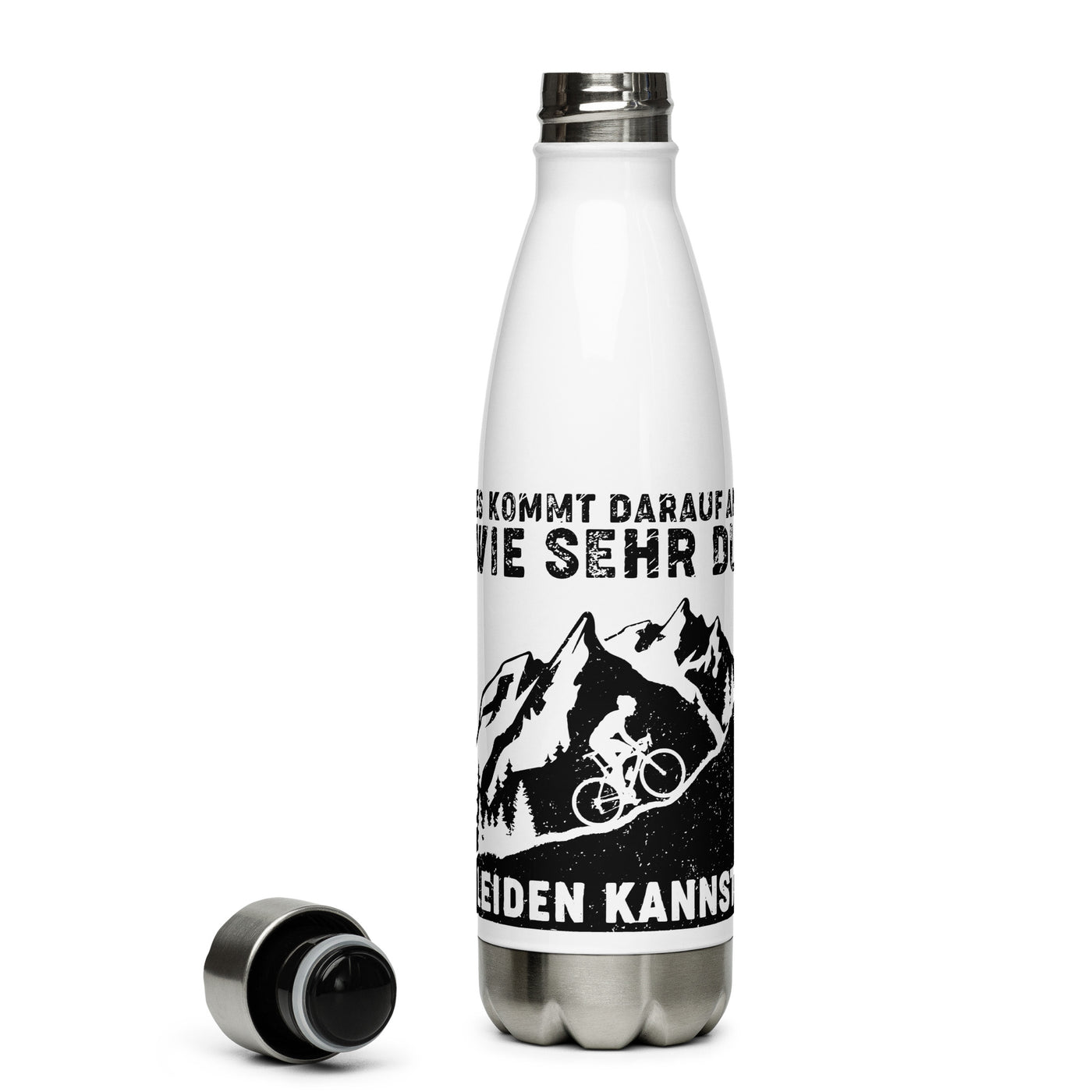 Wie Sehr Du Leiden Kannst - Edelstahl Trinkflasche fahrrad mountainbike Default Title