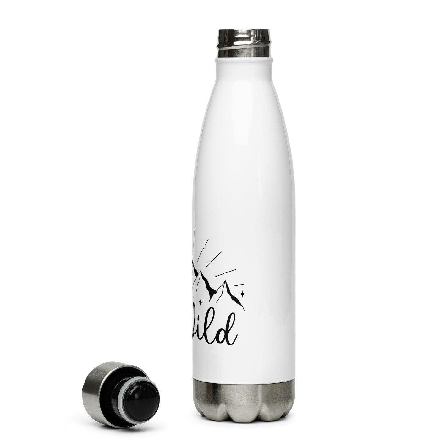 Be Wild - Edelstahl Trinkflasche camping wandern