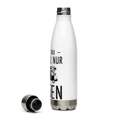 Der Tut Nix Der Will Nur Reisen - Edelstahl Trinkflasche camping