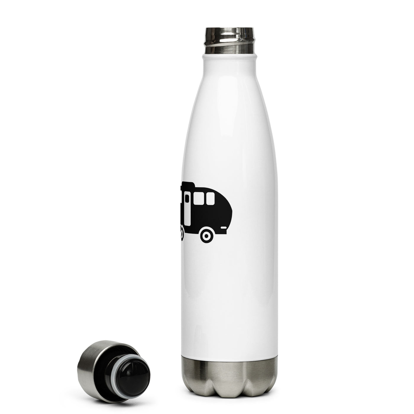 Hashtag - Wohnwagen - Edelstahl Trinkflasche camping