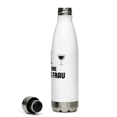 Ich Bin Eine Einfache Frau - Edelstahl Trinkflasche ski