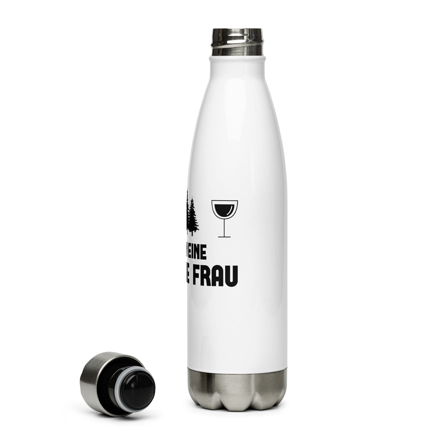 Ich Bin Eine Einfache Frau 3 - Edelstahl Trinkflasche camping