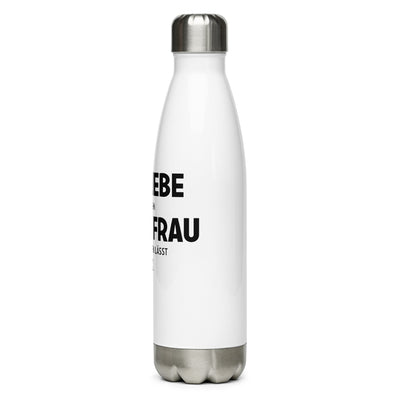 Ich Liebe Es Wenn Meine Frau Mich Campen Lasst - Edelstahl Trinkflasche camping