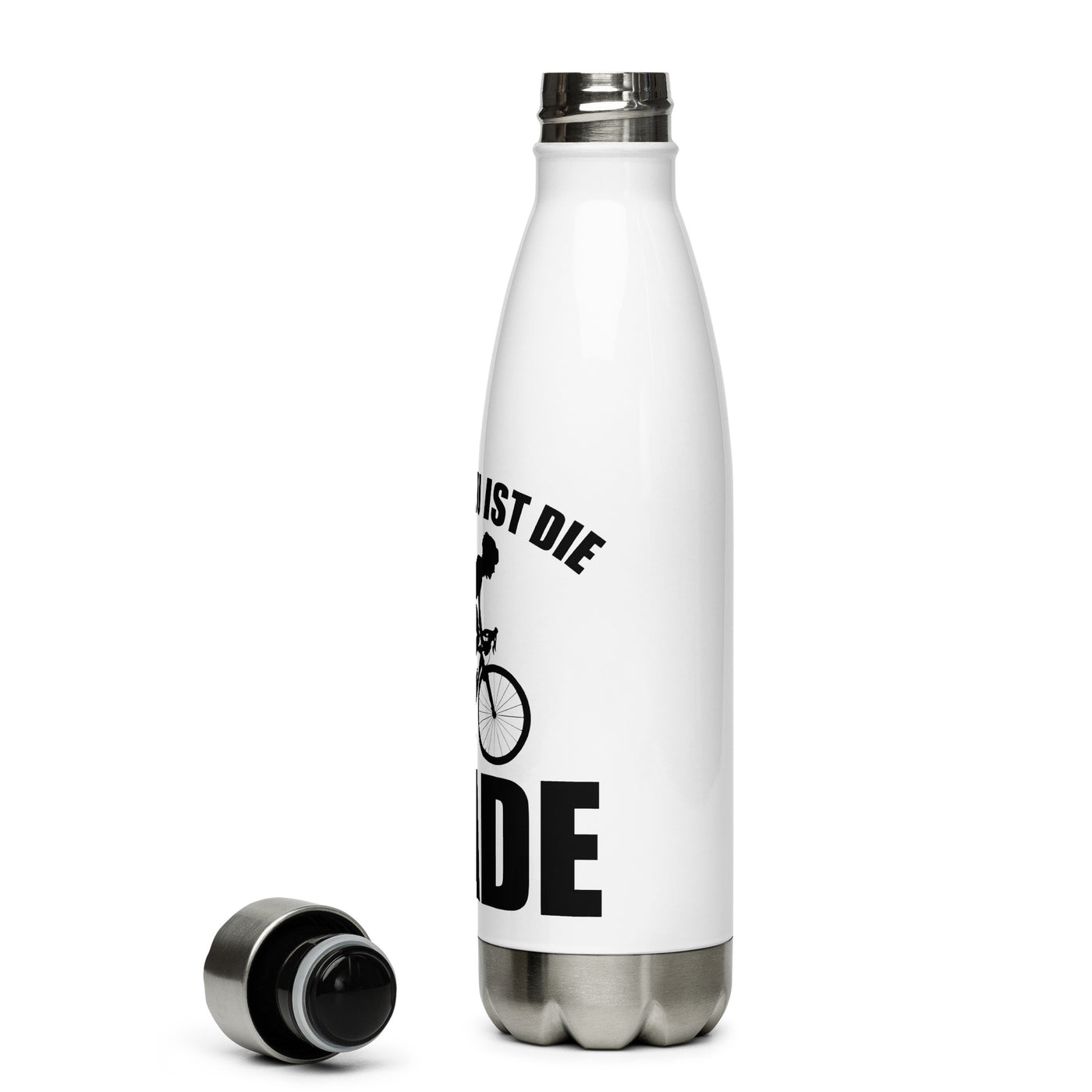 Mein Akku Ist Die Wade 2 - Edelstahl Trinkflasche fahrrad