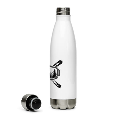 Mountain Skier - Edelstahl Trinkflasche ski