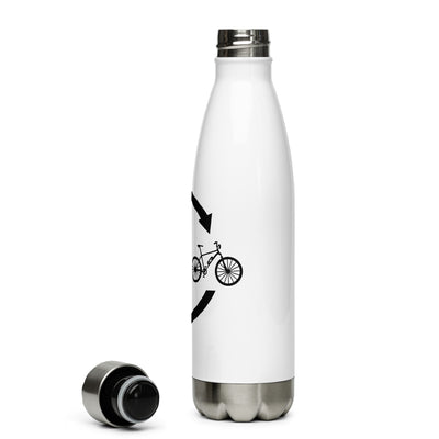 Wein, Ladepfeile Und E-Bike - Edelstahl Trinkflasche e-bike