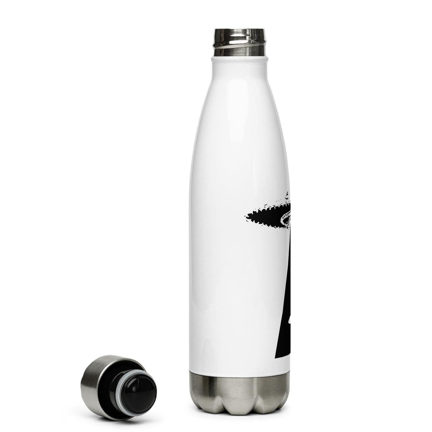 Ufo – Snowboarden - Edelstahl Trinkflasche snowboarden