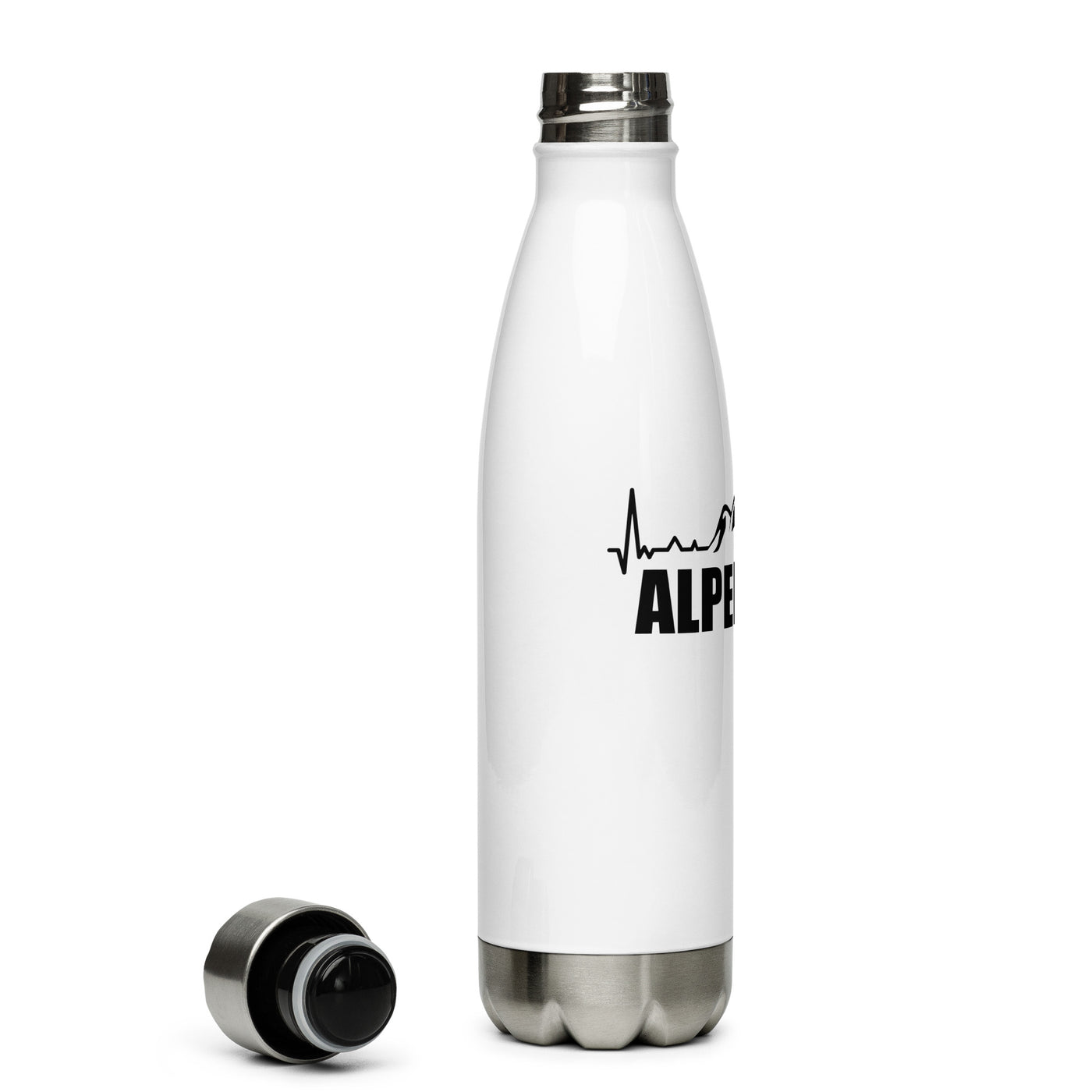 Alpenheld 1 - Edelstahl Trinkflasche berge