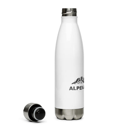 Alpenmadchen - Edelstahl Trinkflasche berge