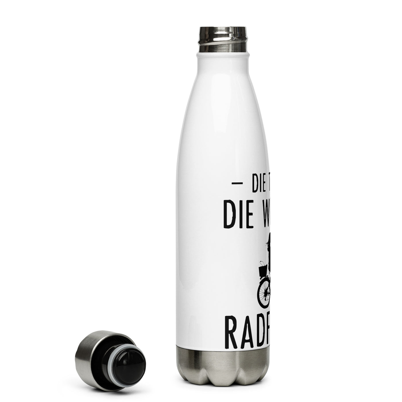 Die Tut Nix Die Will Nur Radfahren - Edelstahl Trinkflasche fahrrad