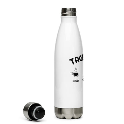 Tagesplan 1 - Edelstahl Trinkflasche ski