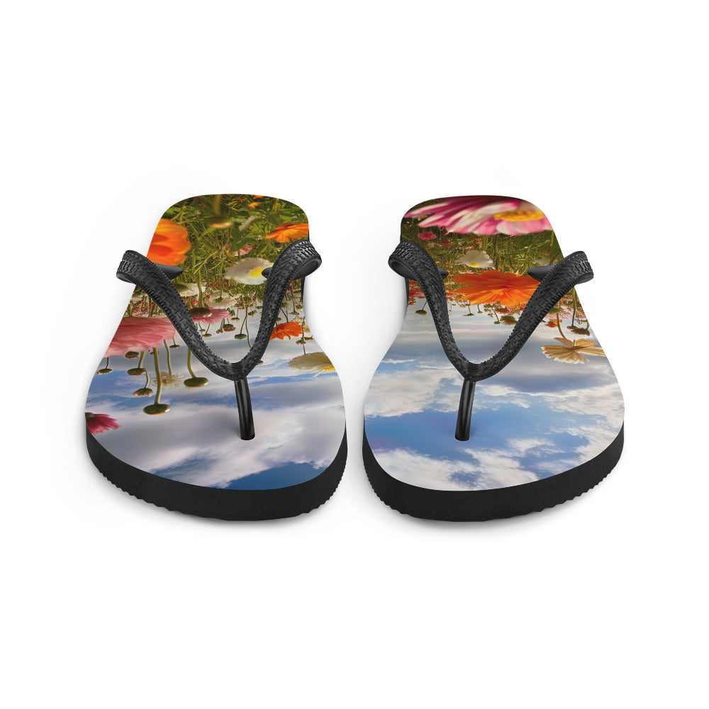 Blumenfeld und Sonnenschein - Flip Flops camping xxx