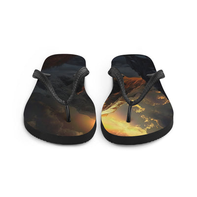 Himalaya Gebirge, Sonnenuntergang - Landschaft - Flip Flops berge xxx