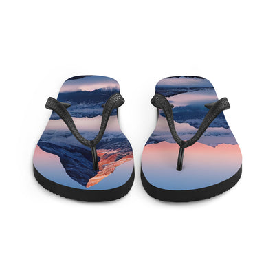 Matternhorn - Nebel - Berglandschaft - Malerei - Flip Flops berge xxx