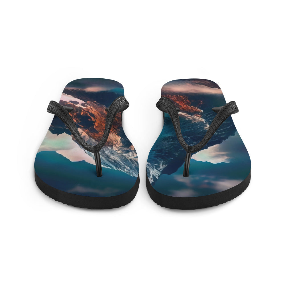 Berge und Nebel - Flip Flops berge xxx