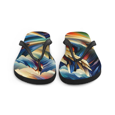 Dramatische Alpengipfel: Abstrakte und beeindruckende Kunst der Berge - Flip Flops berge xxx yyy zzz