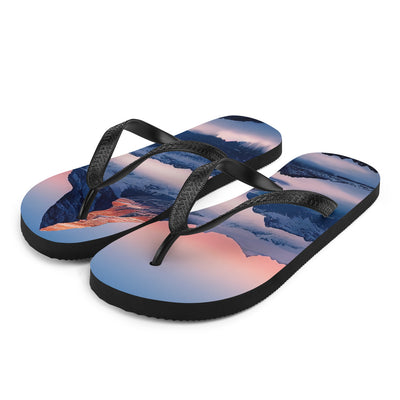 Matternhorn - Nebel - Berglandschaft - Malerei - Flip Flops berge xxx L