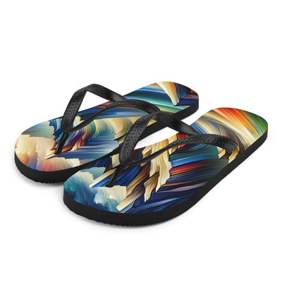 Dramatische Alpengipfel: Abstrakte und beeindruckende Kunst der Berge - Flip Flops berge xxx yyy zzz L