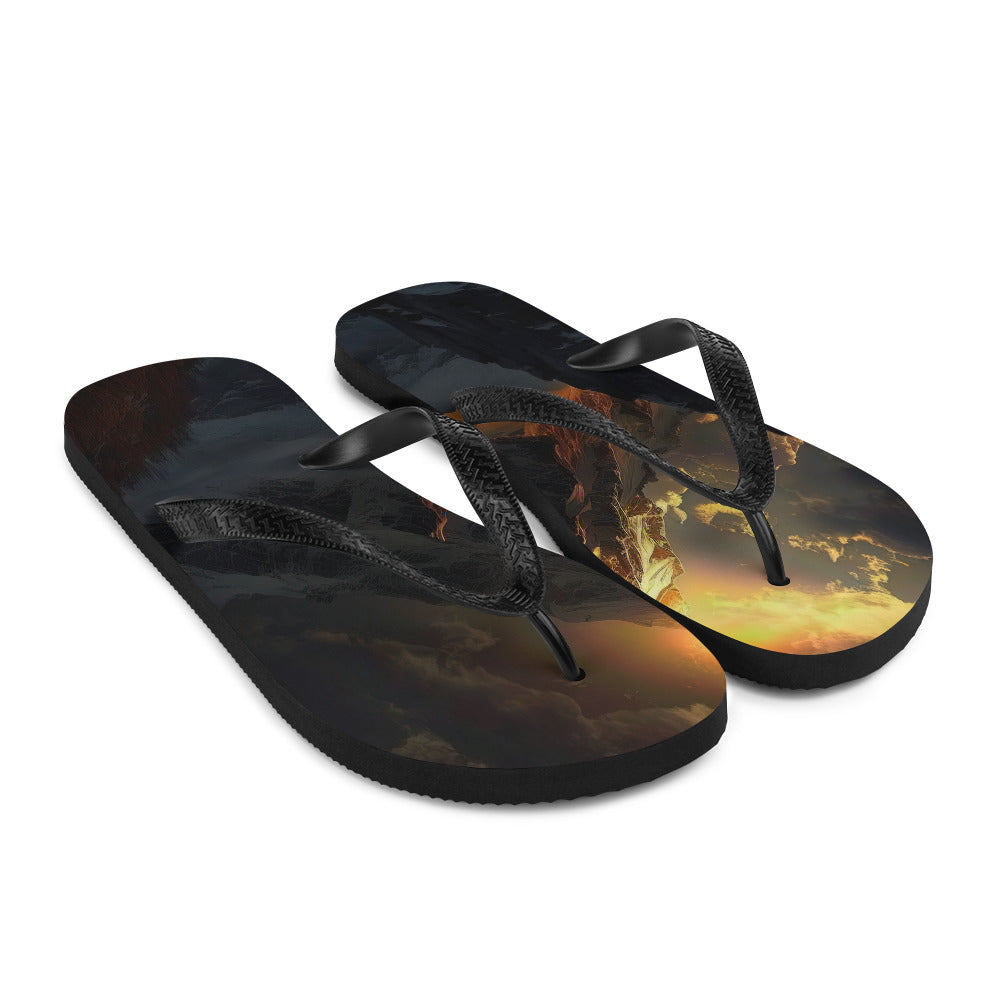 Himalaya Gebirge, Sonnenuntergang - Landschaft - Flip Flops berge xxx